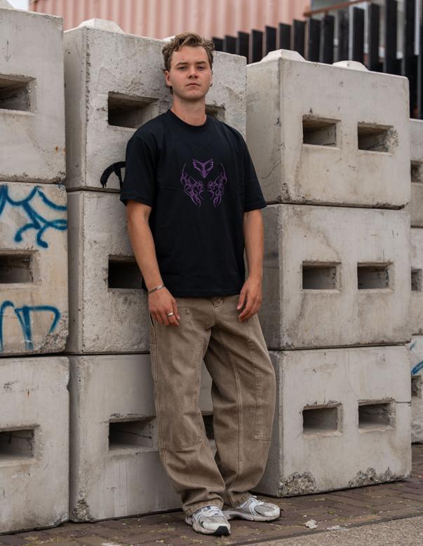 DEVISION®️ OVERSIZED TEE PURPLE