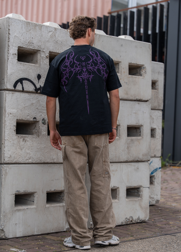 DEVISION®️ OVERSIZED TEE PURPLE