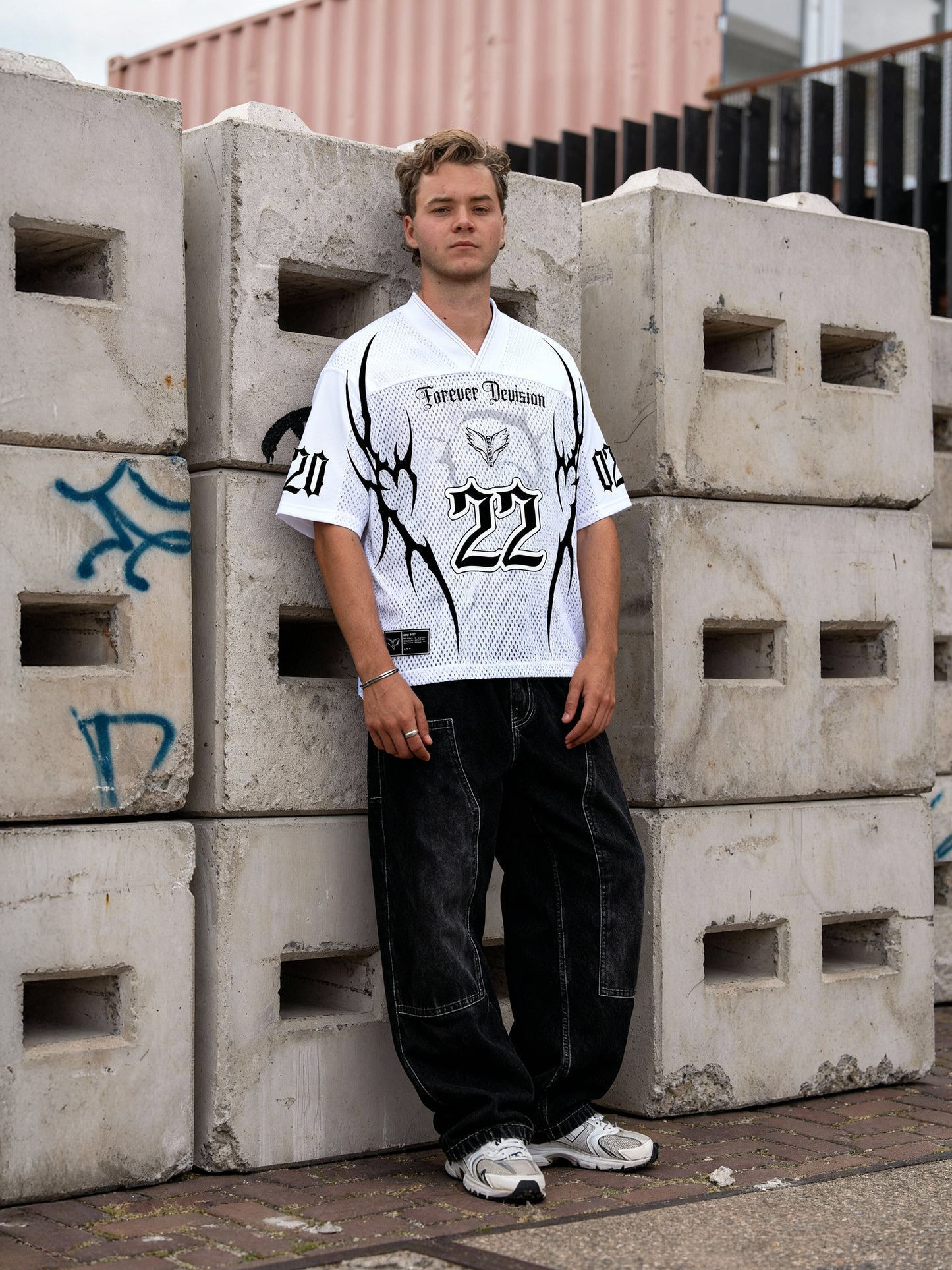 DEVISION®️ JERSEY DRESSCODE WHITE